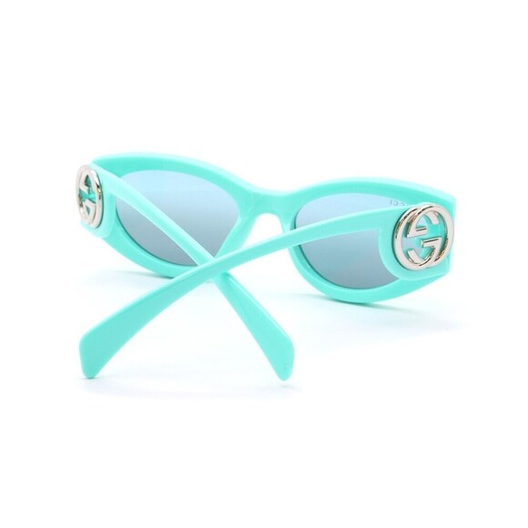 NWT Gucci GG1691S-004 Light Blue 54mm Sunglasses main image 4